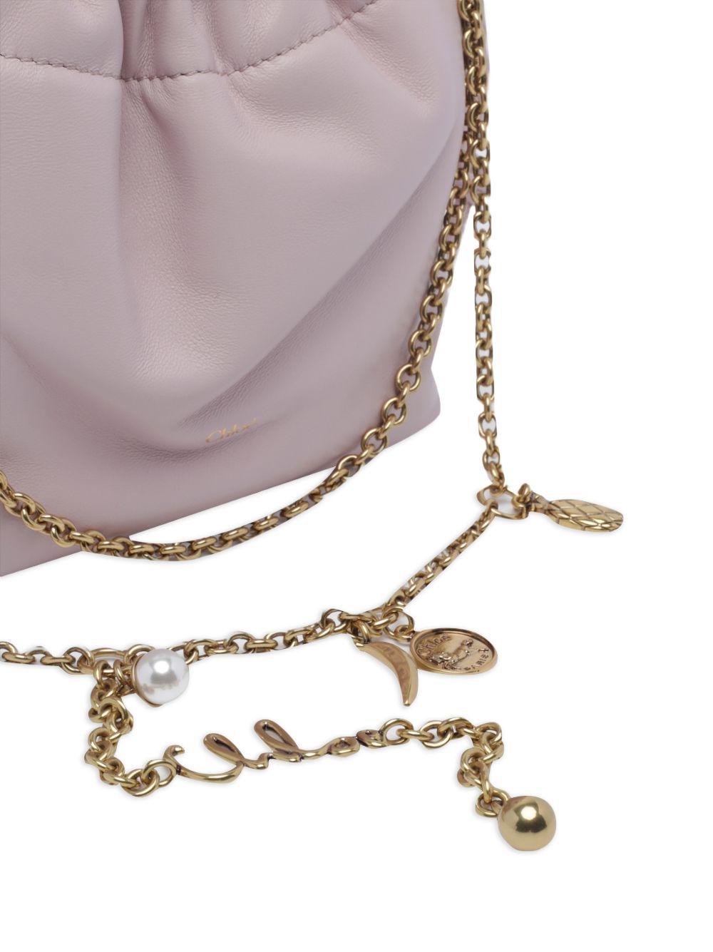 Chloé Women Chloé Icons Leather Mini Bucket Bag CHLOE