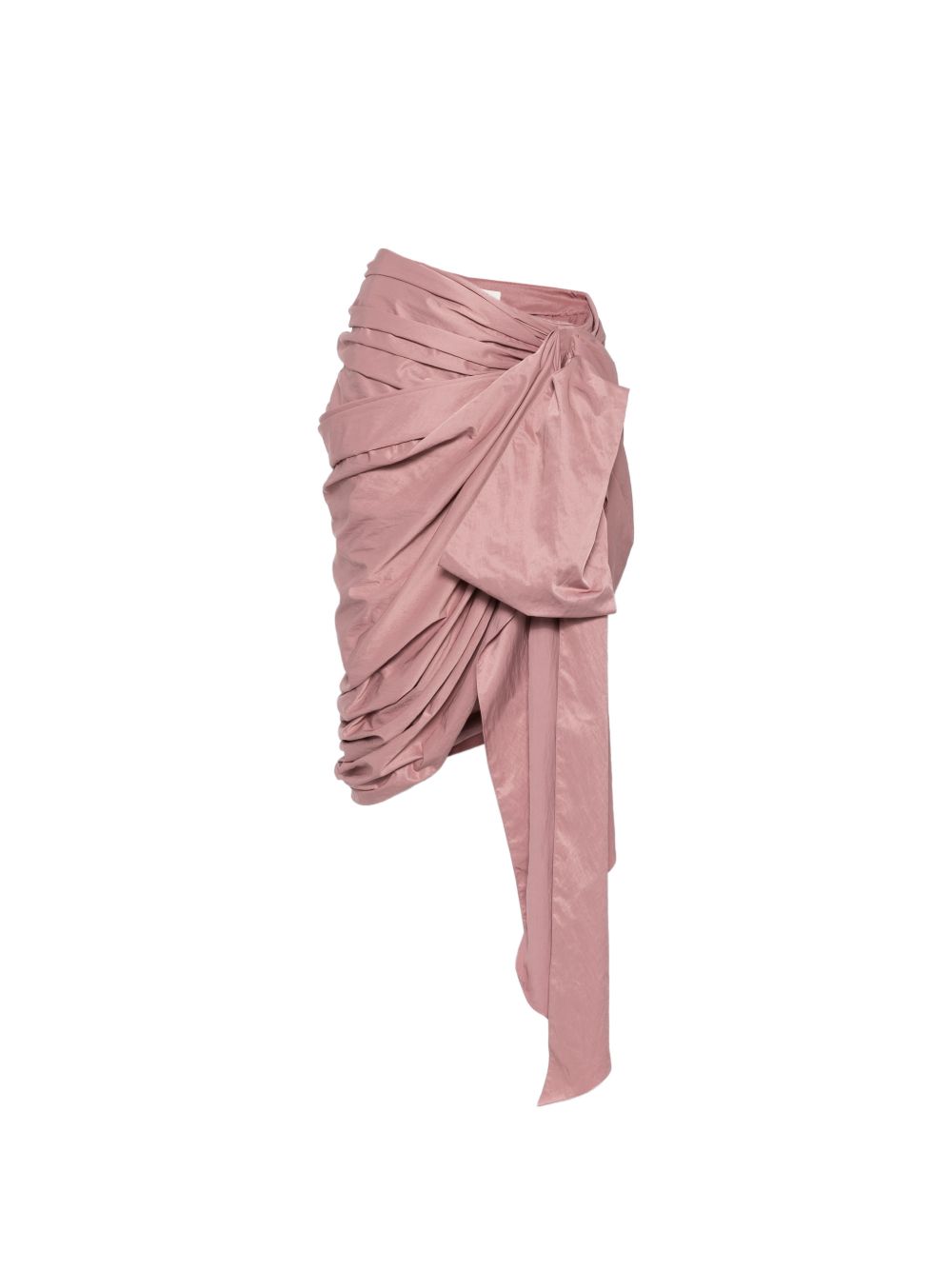 Chloé Women Draped Silk Mini Skirt CHLOE