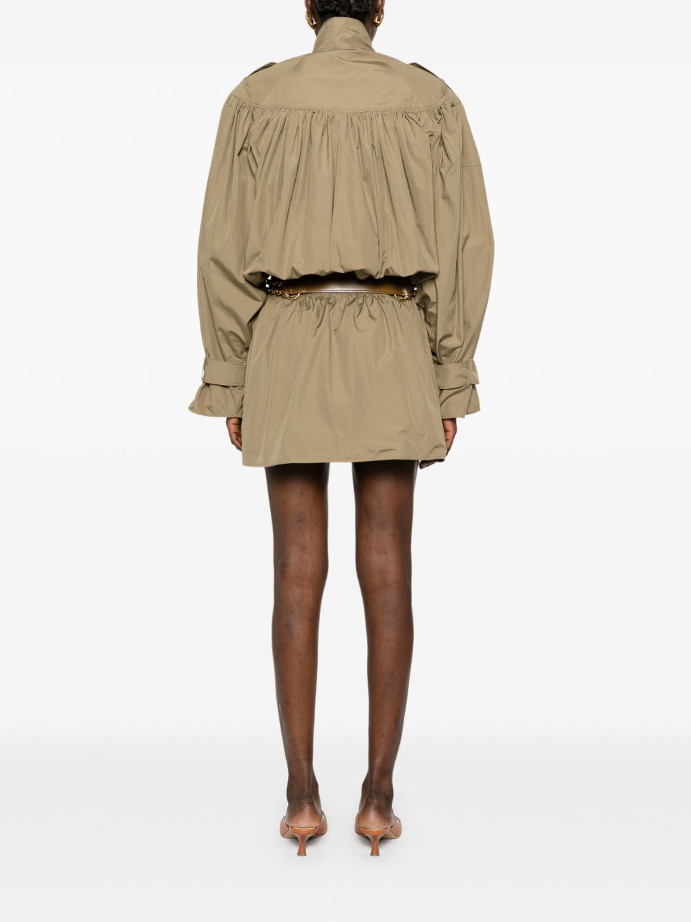 Chloé Women Cotton Trench Coat