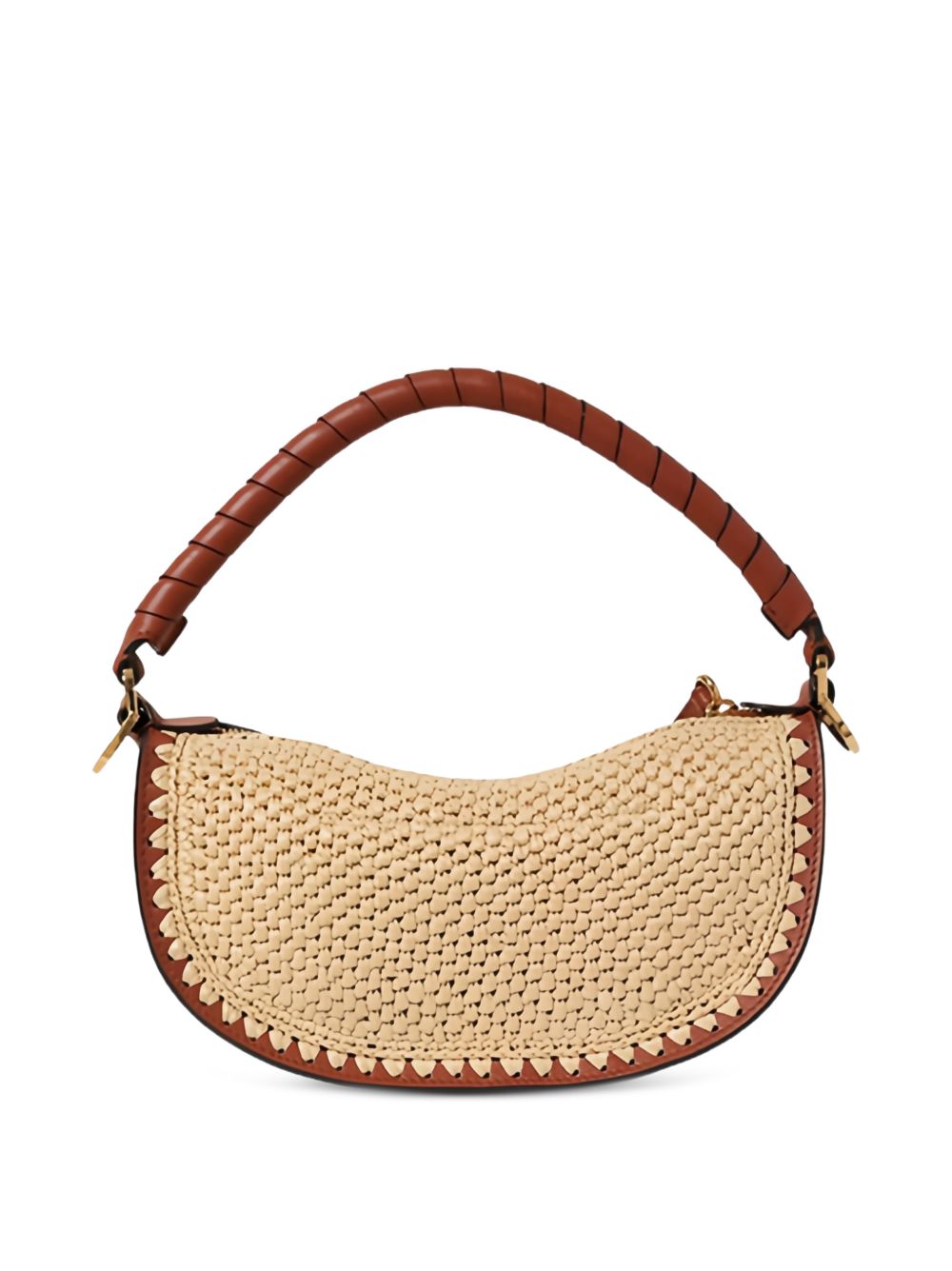 Chloé Women Marcie Mini Rafia Shoulder Bag
