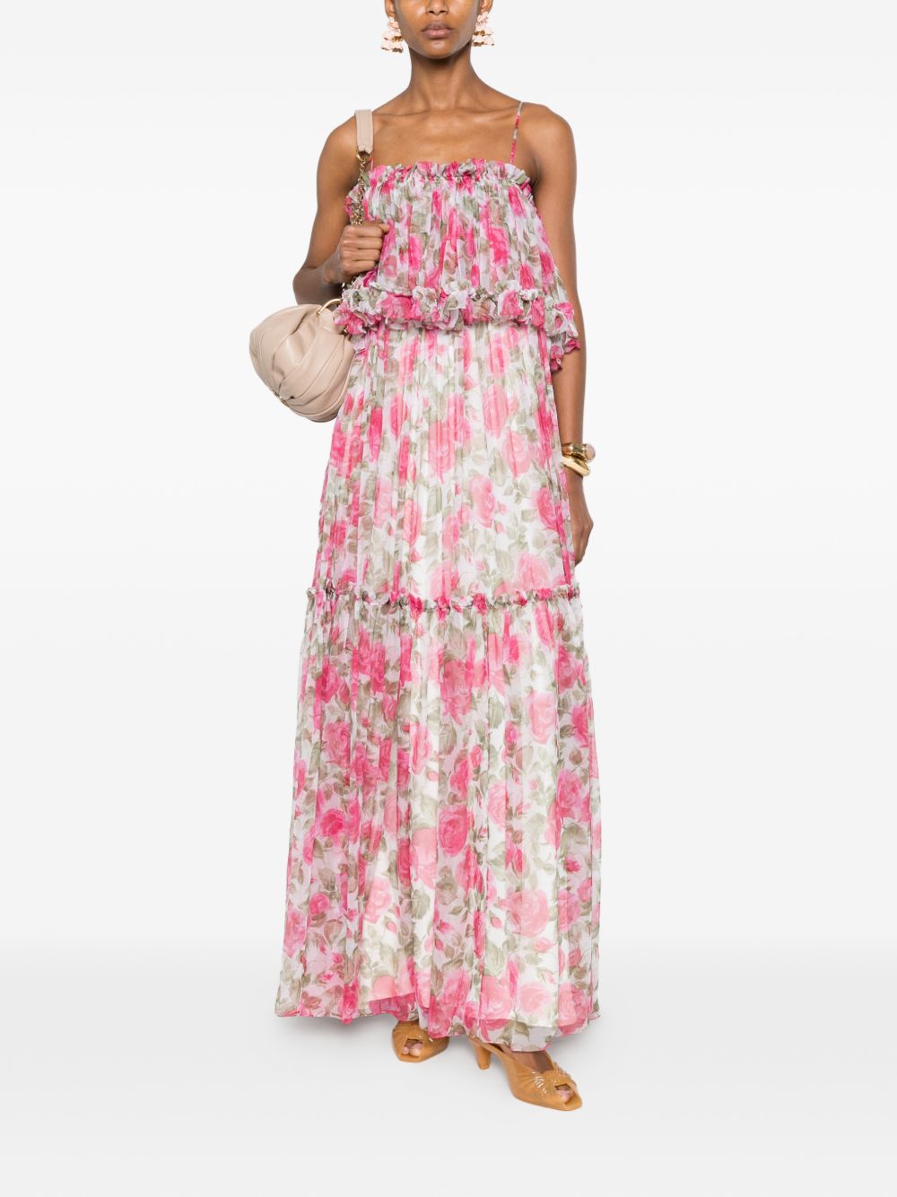 Chloé Women Silk Long Dress