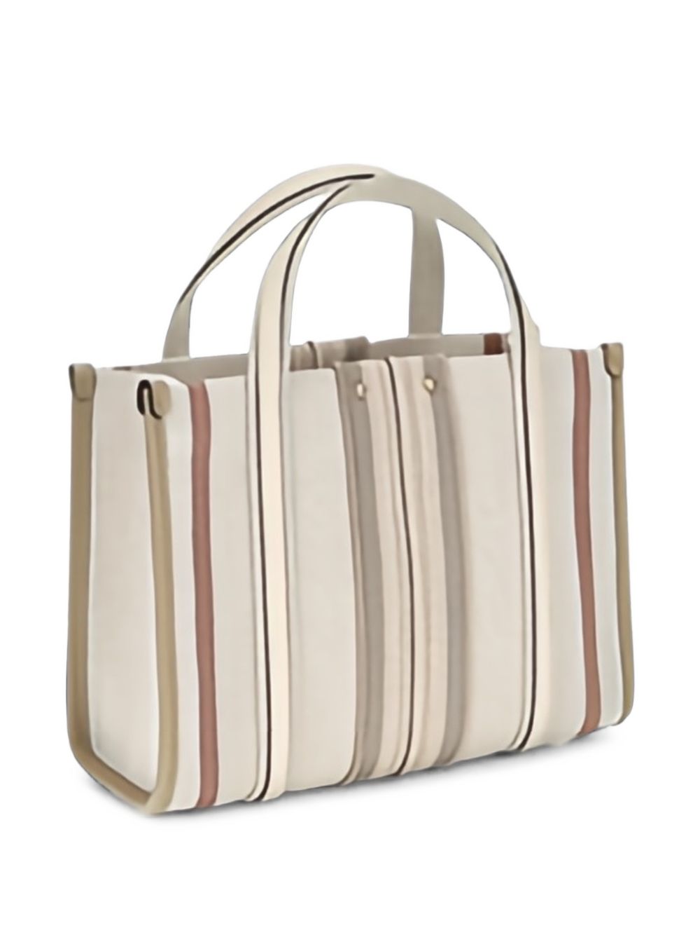 Chloé Women Woody Loop Small Canvas Tote.