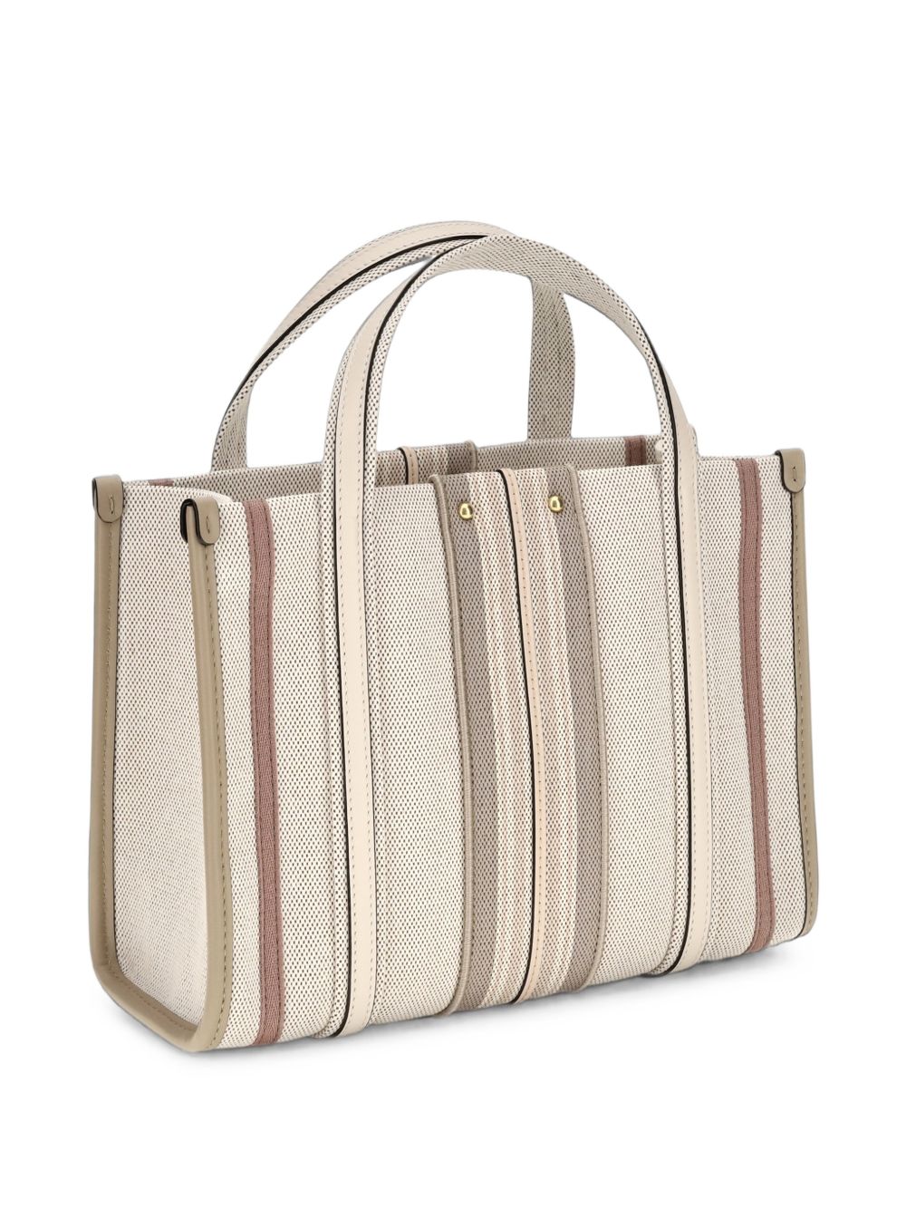 Chloé Women Woody Loop Small Canvas Tote.