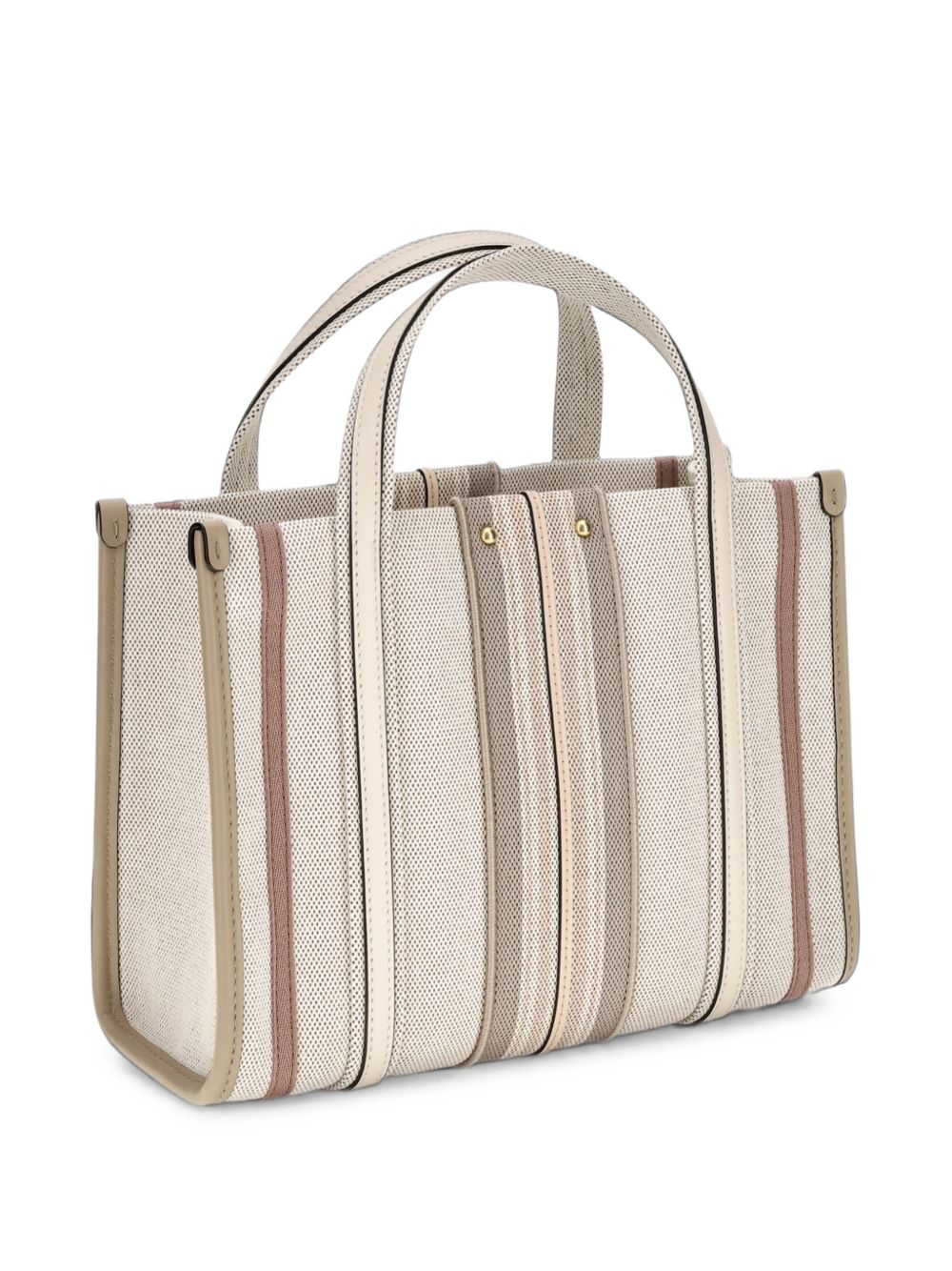 Chloé Women Woody Loop Small Canvas Tote CHLOE