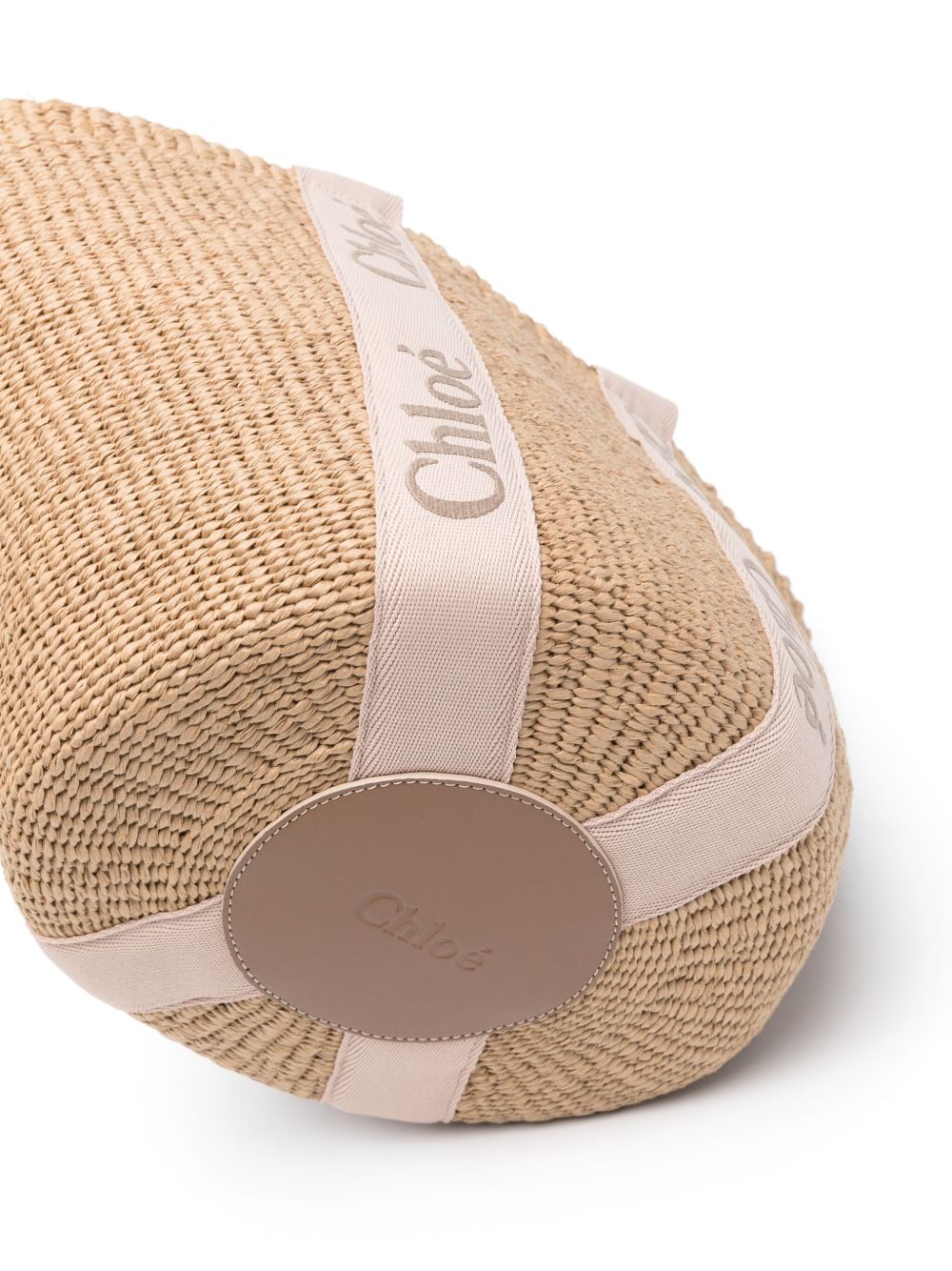 Chloé Women Woody Large Rafia Tote CHLOE