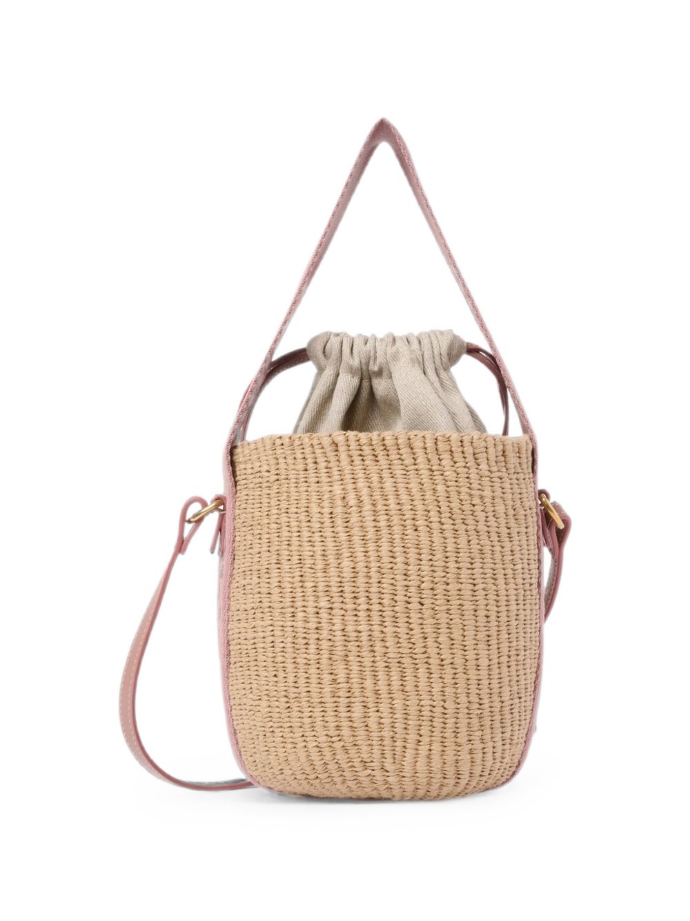 Chloé Women Woody Small Rafia Bucket Bag CHLOE