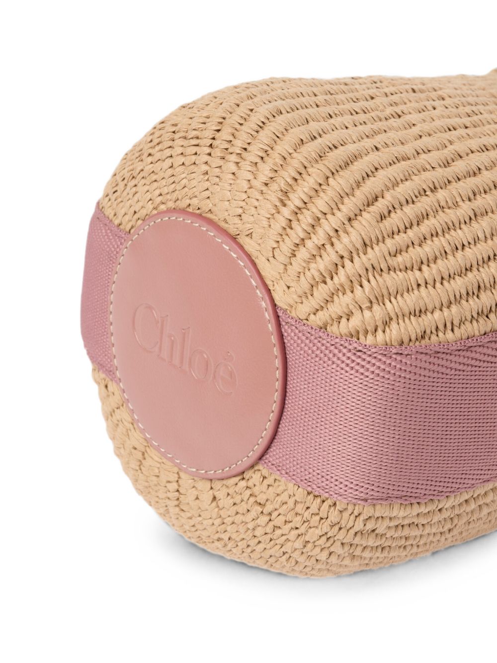 Chloé Women Woody Small Rafia Bucket Bag CHLOE