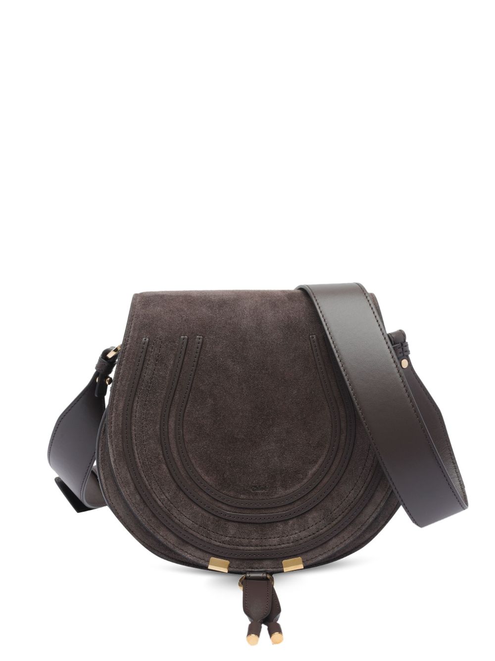 Chloé Women Marcie Leather Saddle Bag CHLOE