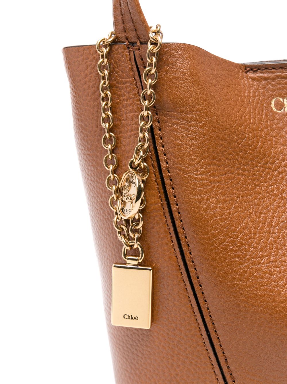 Chloé Women Chloé Spin Small Leather Tote CHLOE