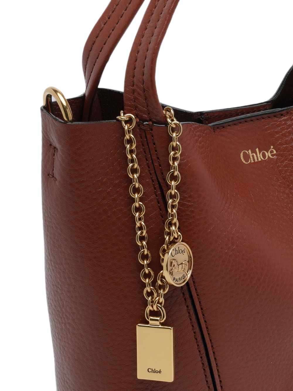 Chloé Women Chloé Spin Small Leather Tote CHLOE