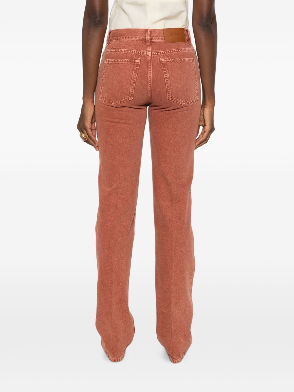 Chloé Women Denim Cotton Jeans CHLOE