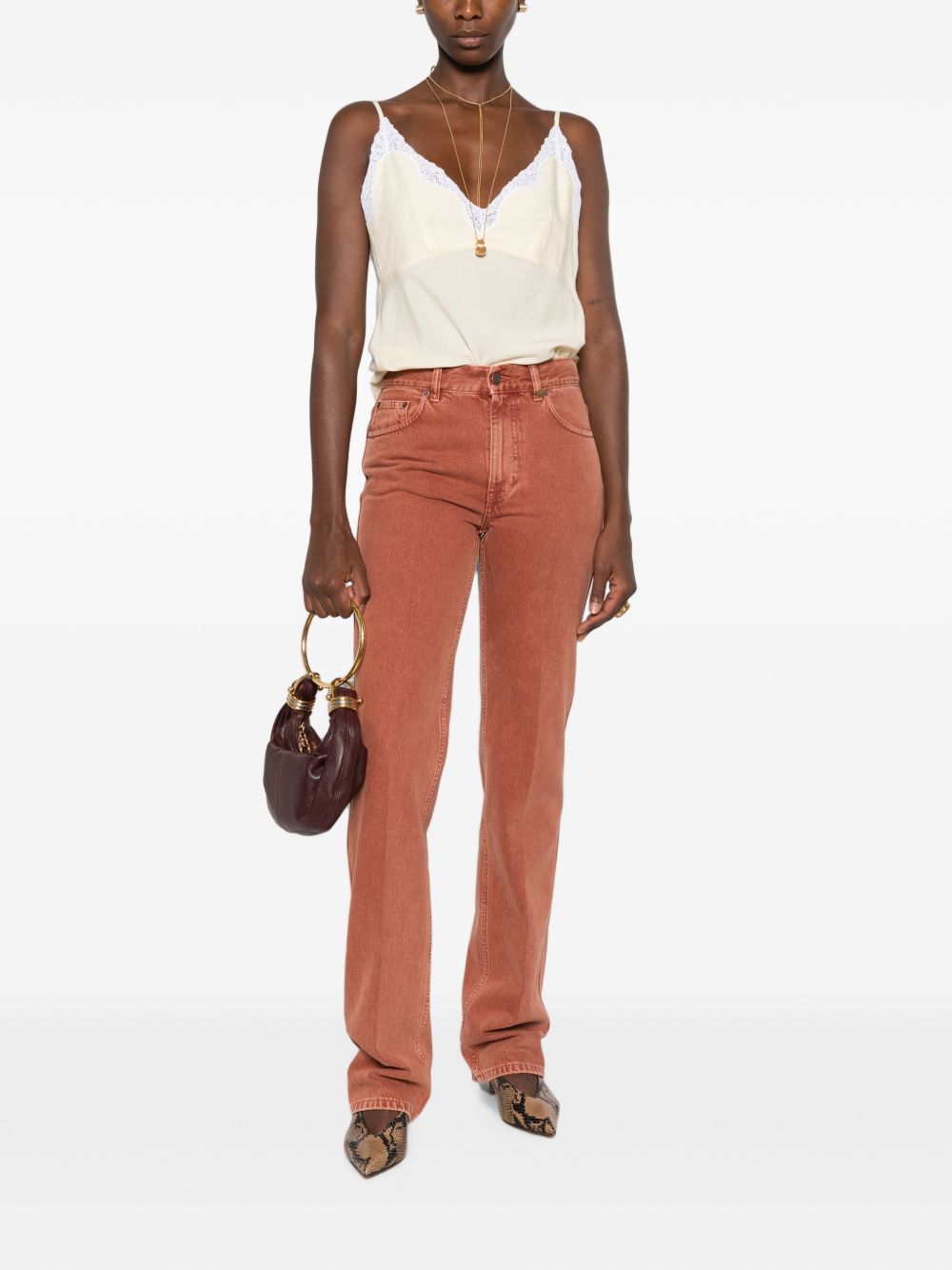 Chloé Women Denim Cotton Jeans CHLOE