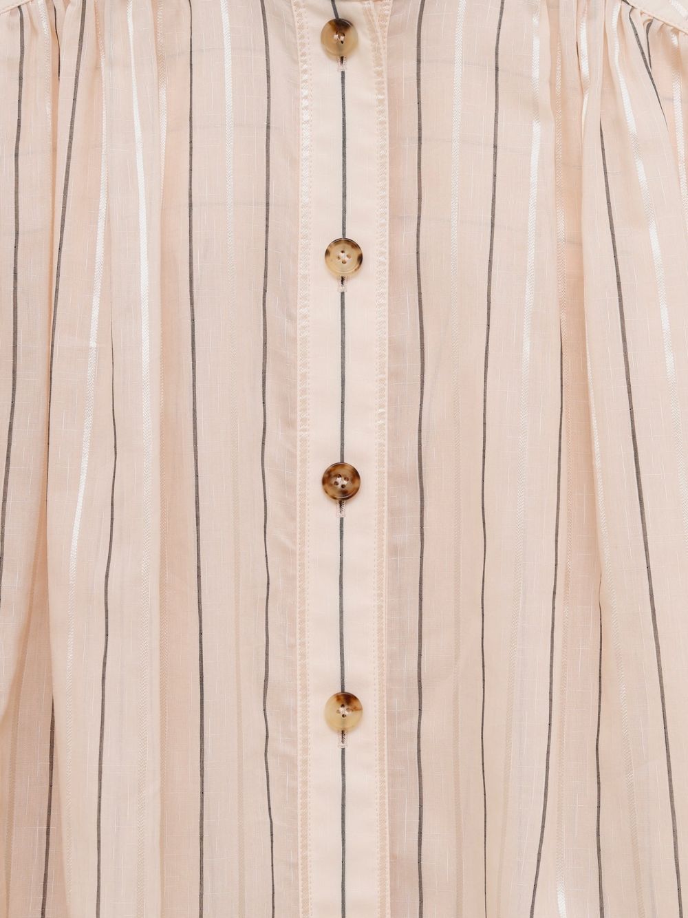 Chloé Women Striped Silk Shirt CHLOE