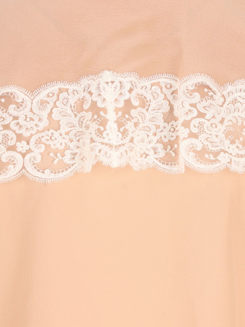 Chloé Women Lace Detail Silk Blouse CHLOE