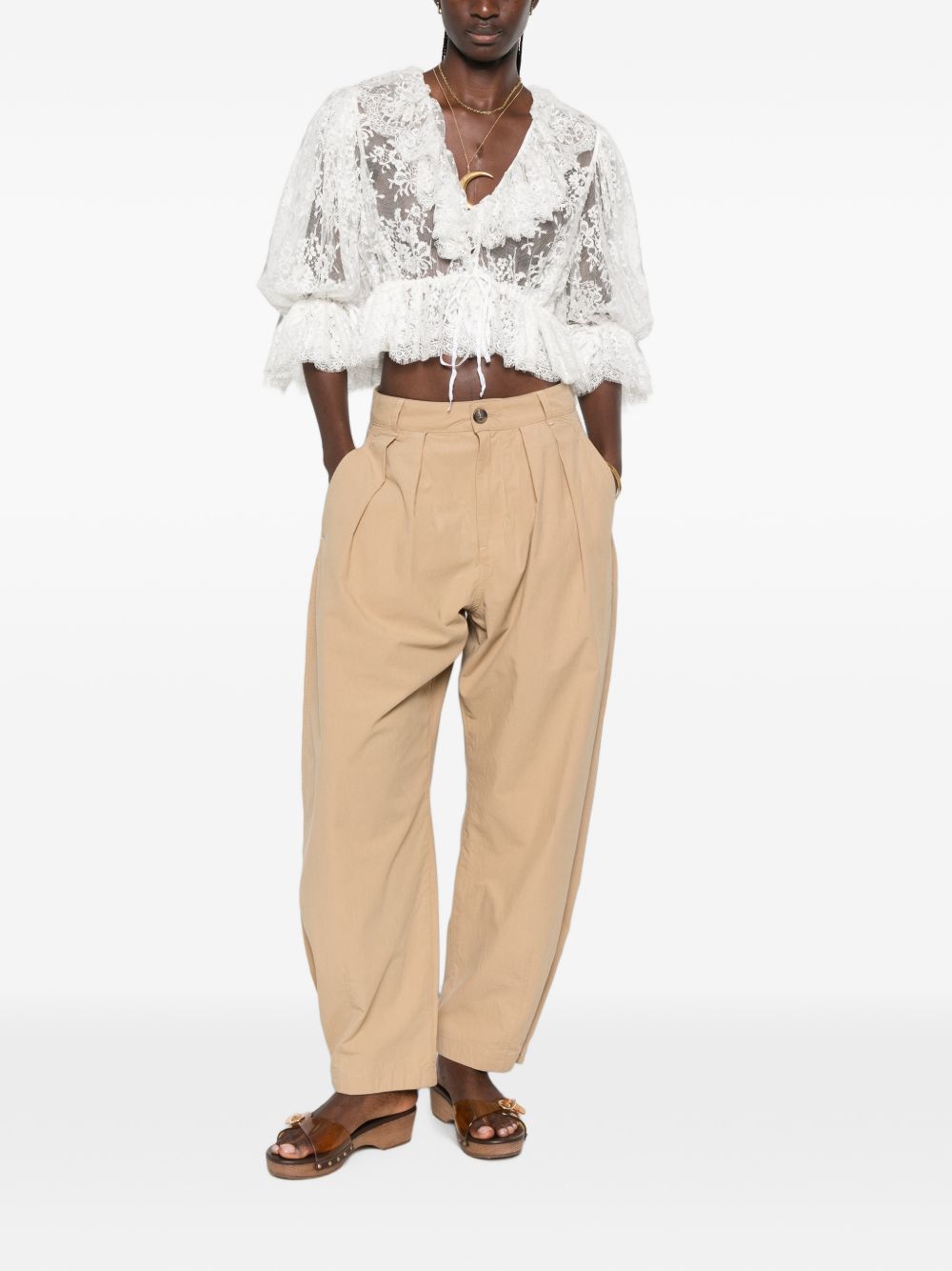 Chloé Women Embroidered Top CHLOE