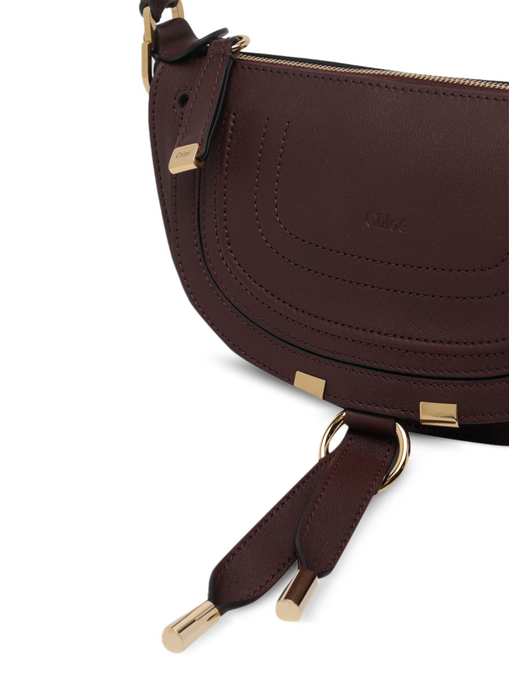 Chloé Women Marcie Mini Leather Shoulder Bag