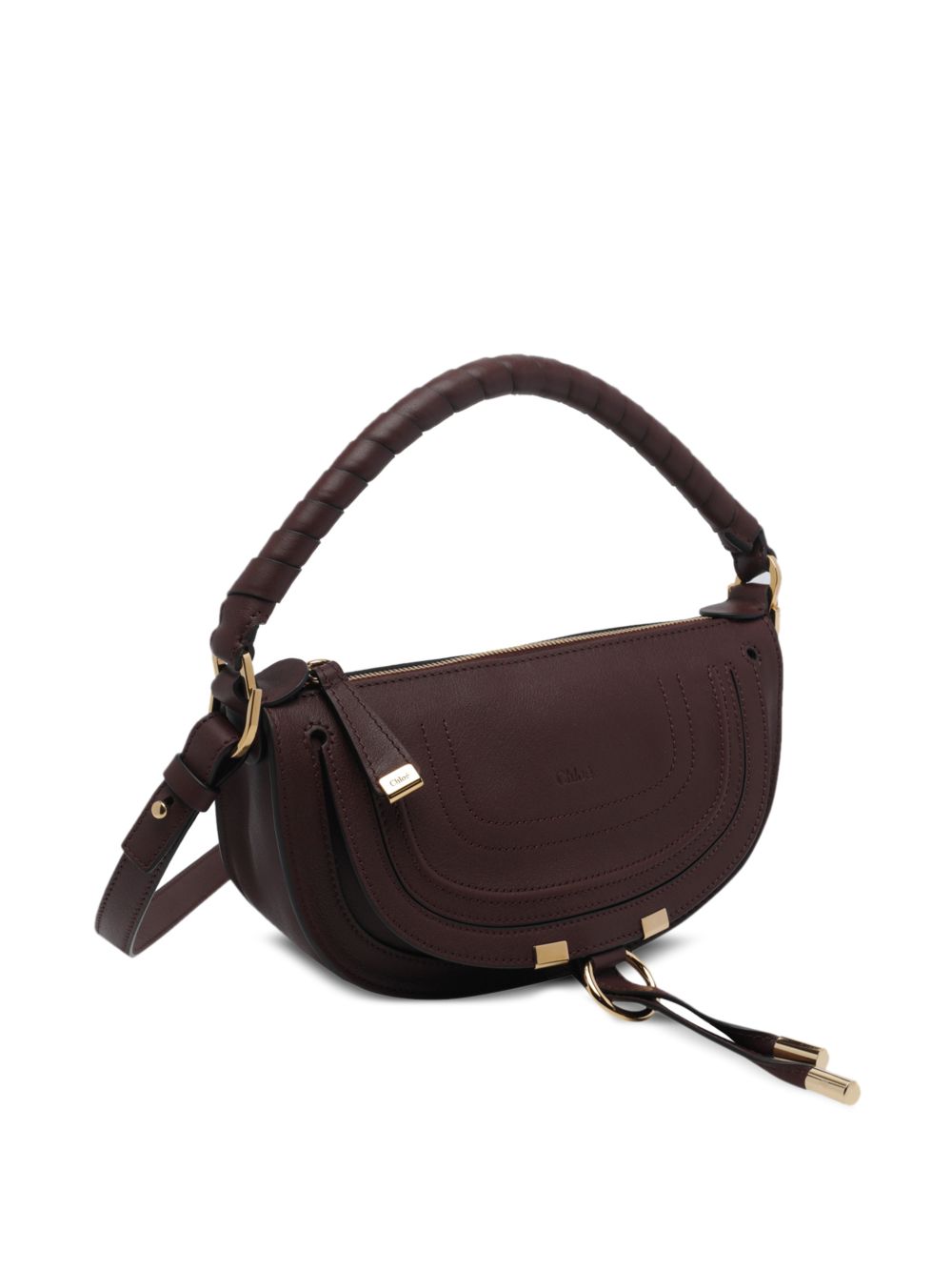 Chloé Women Marcie Mini Leather Shoulder Bag