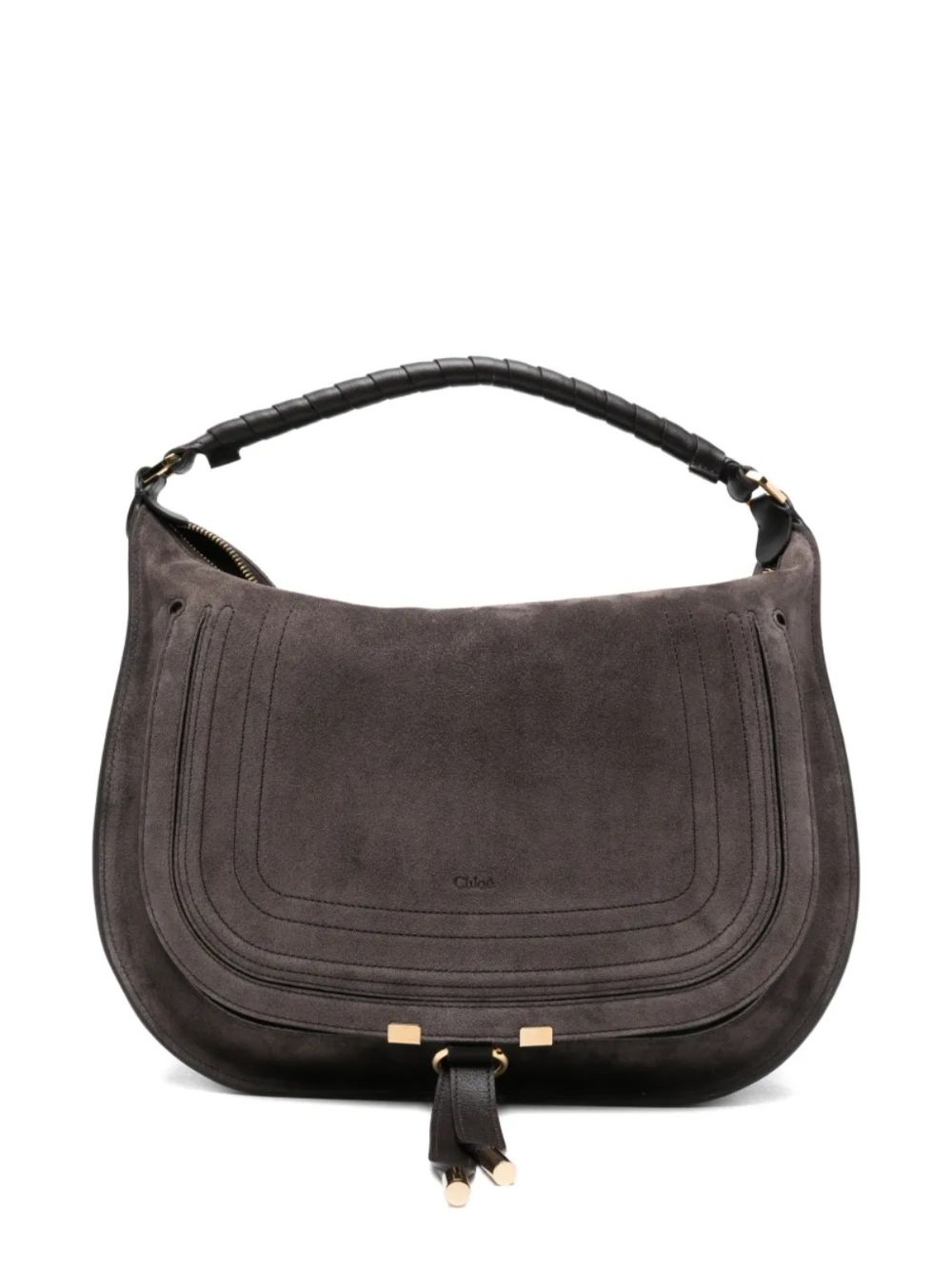 Chloé Women Marcie Suede Leather Hobo Bag CHLOE