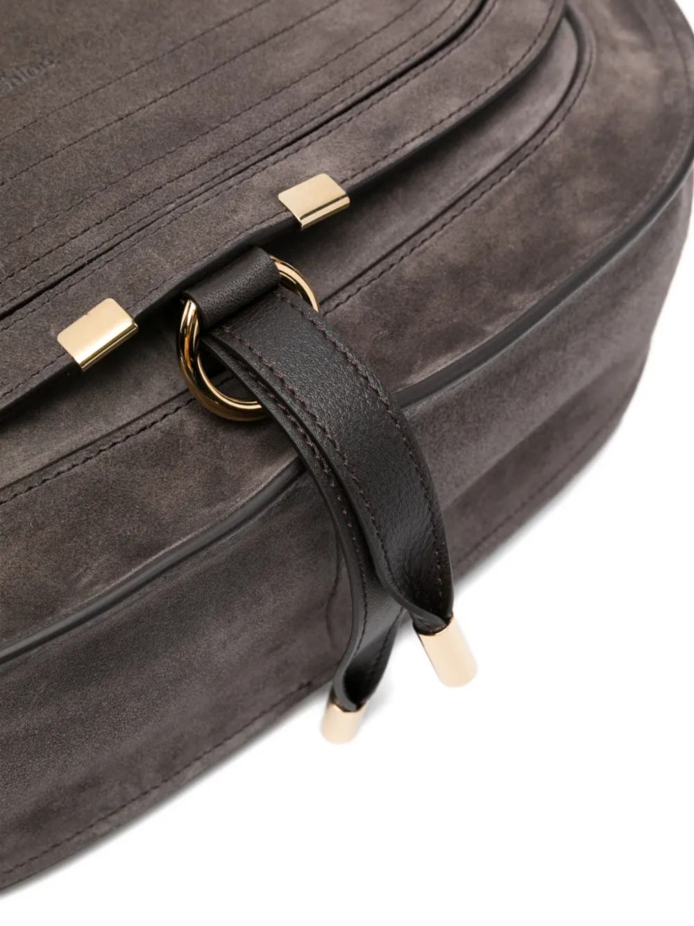 Chloé Women Marcie Suede Leather Hobo Bag CHLOE