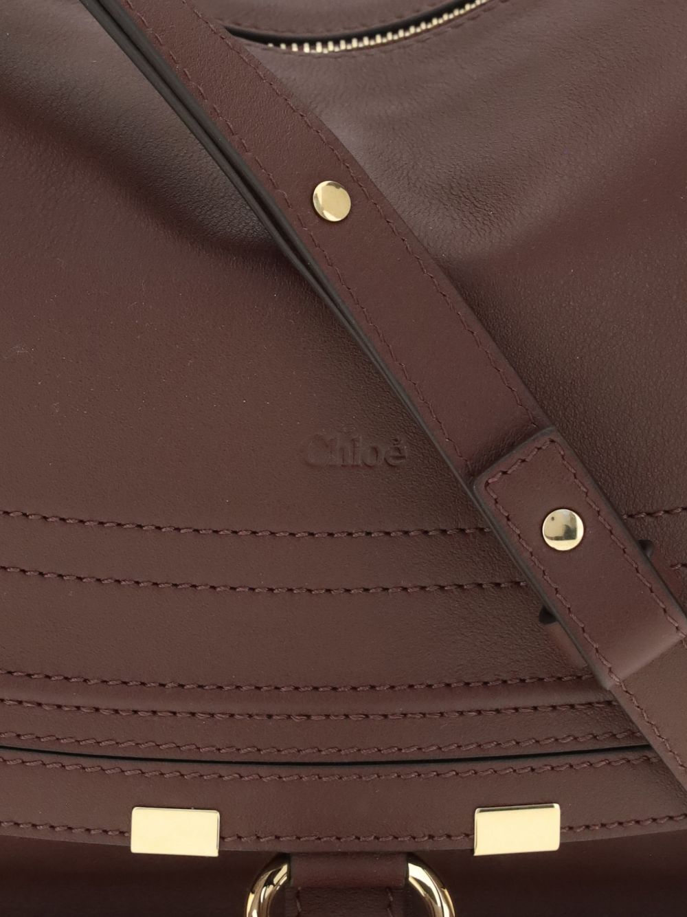 Chloé Women Marcie Small Leather Shoulder Bag CHLOE