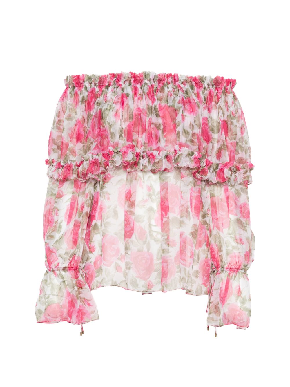 Chloé Women Printed Silk Blouse