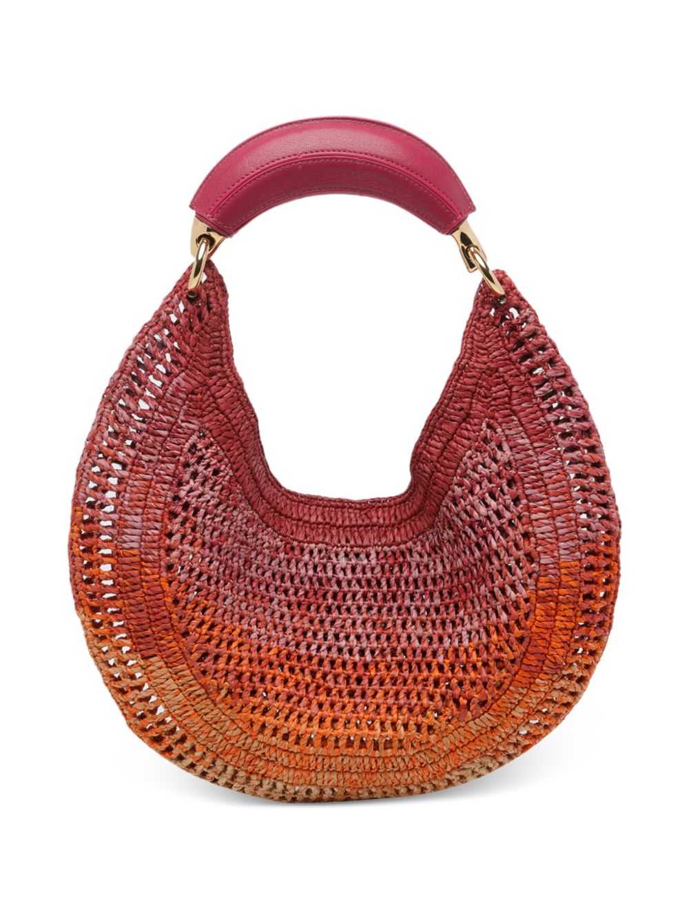 Chloé Women Summer Banana Rafia Hobo Bag CHLOE