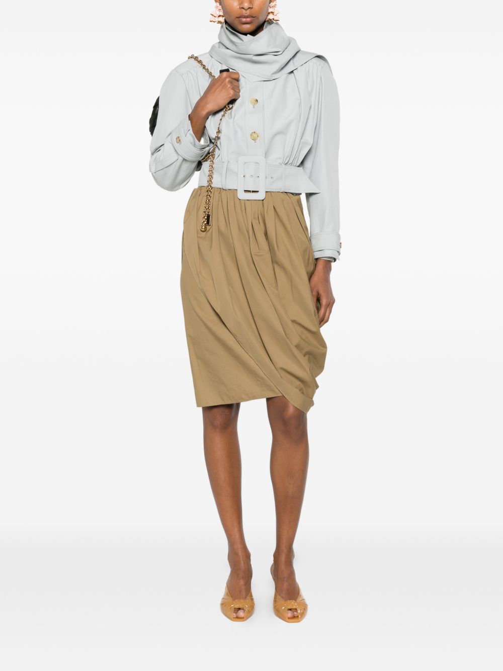 Chloé Women Cotton And Linen Blend Blouson Jacket