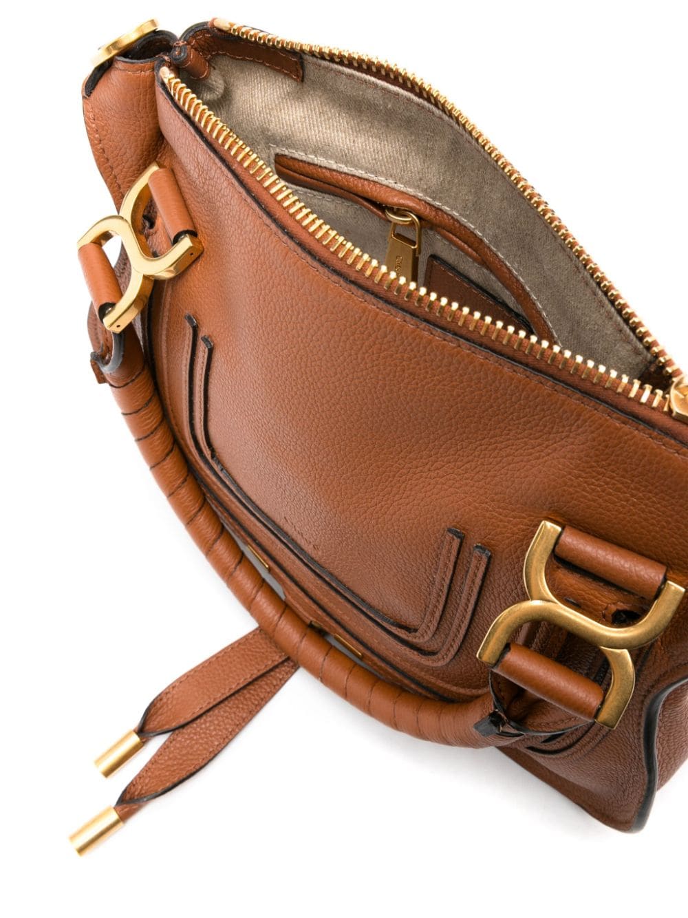 Chloé Women Marcie Small Leather Handbag CHLOE