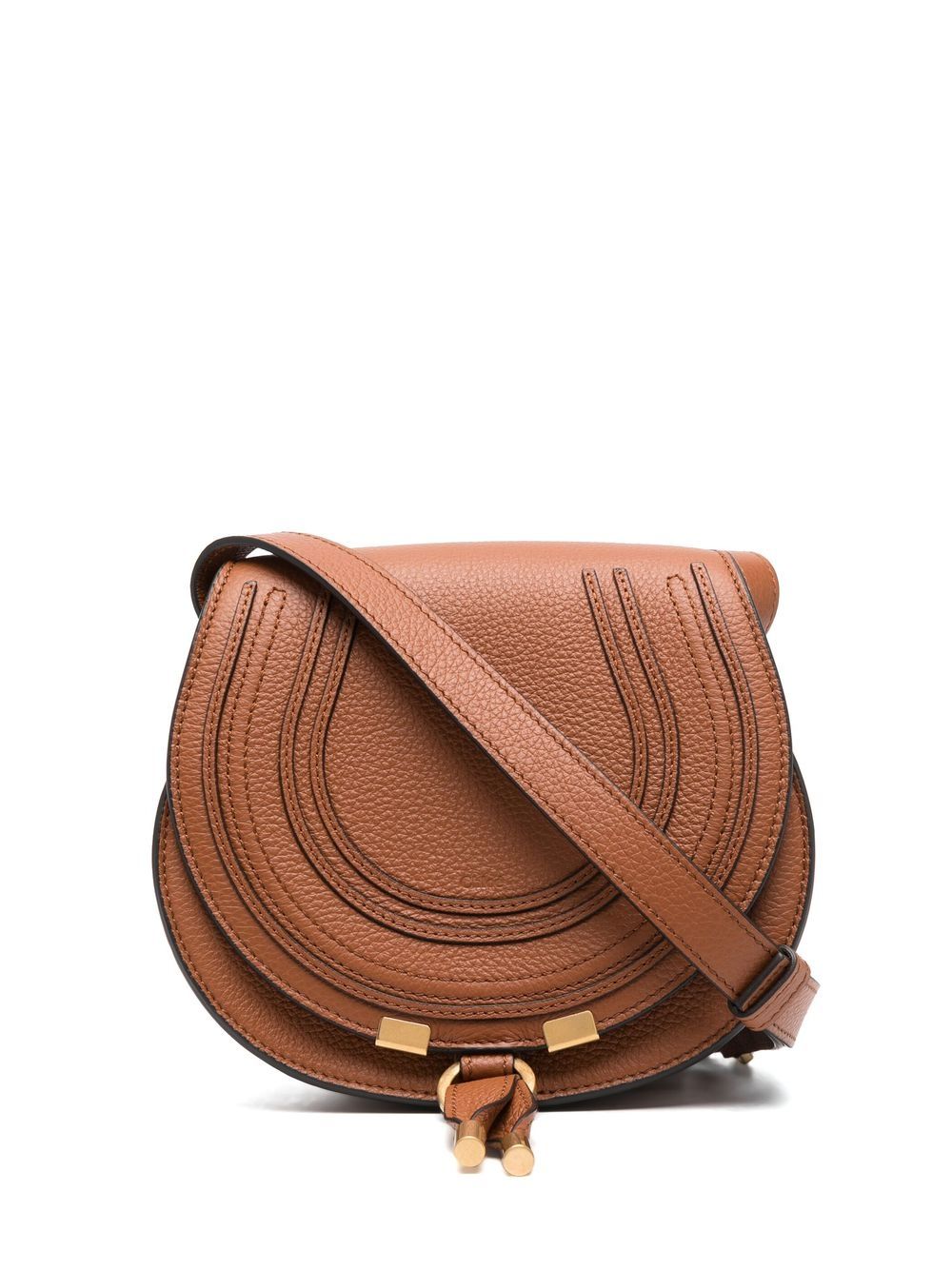 Chloé Women Marcie Small Leahter Saddle Bag CHLOE