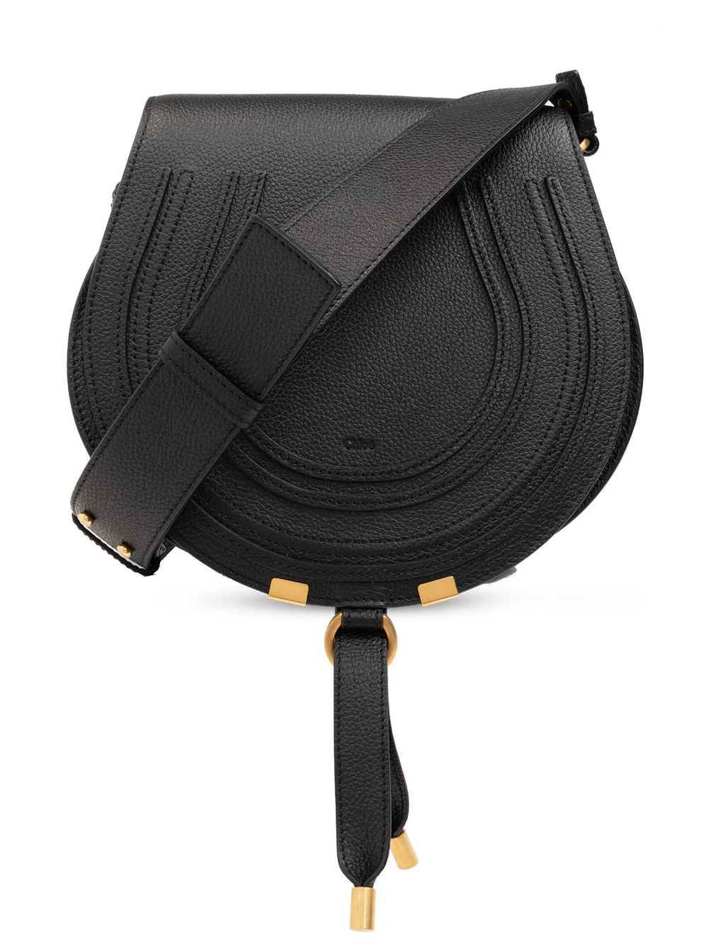 Chloé Women Marcie Leather Saddle Bag CHLOE