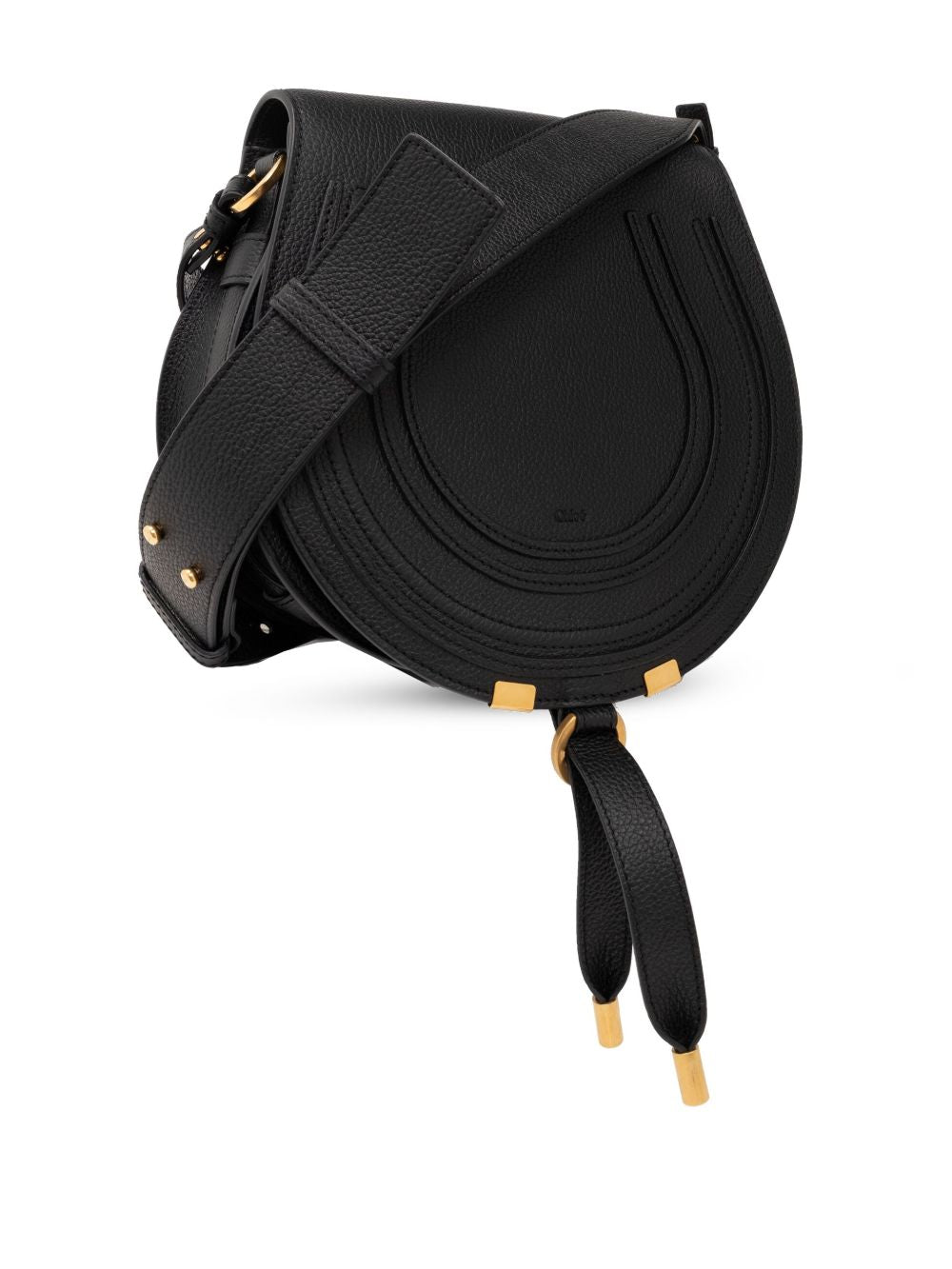 Chloé Women Marcie Leather Saddle Bag CHLOE