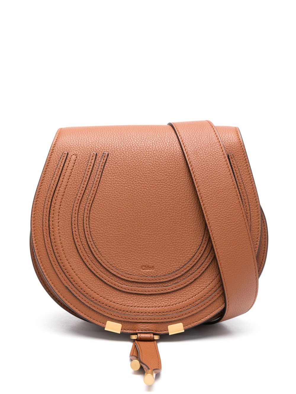 Chloé Women Marcie Leather Saddle Bag CHLOE