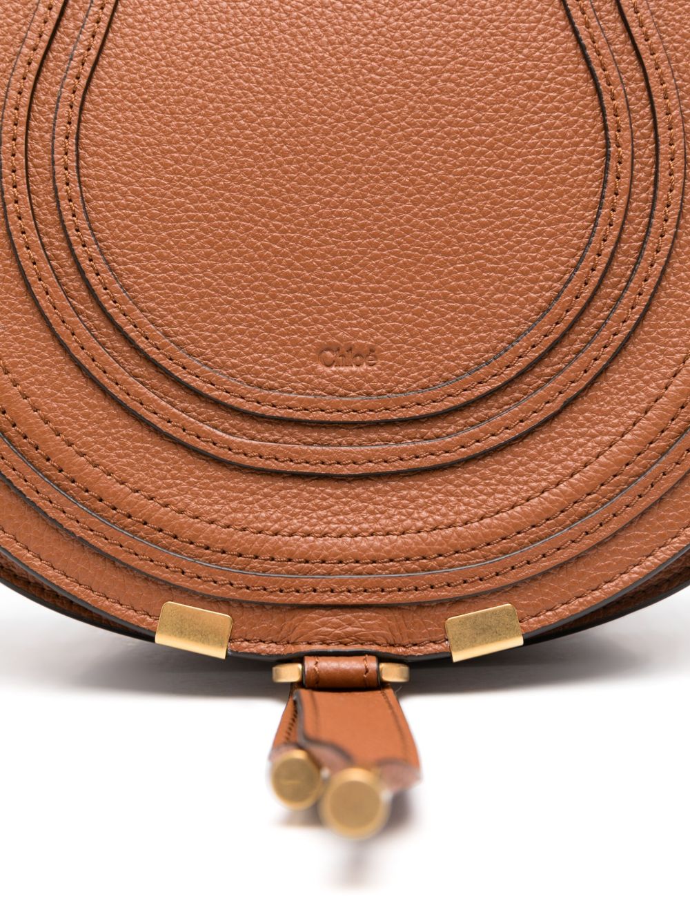 Chloé Women Marcie Leather Saddle Bag CHLOE