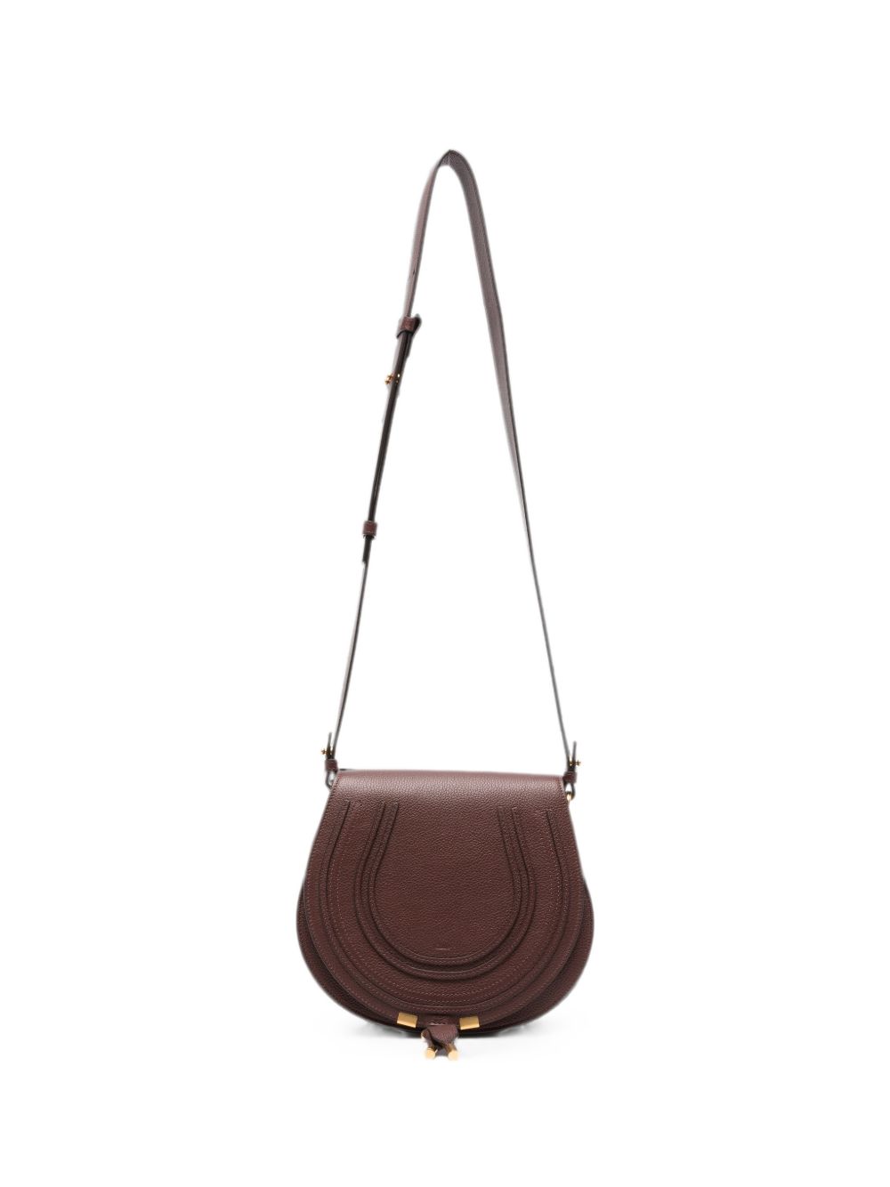 Chloé Women Marcie Leather Saddle Bag CHLOE