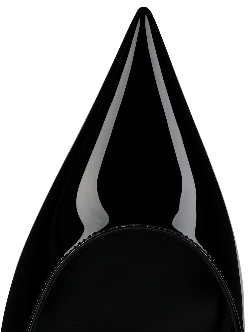Christian Louboutin Women Miss Z Patent Leather Slingback Pumps