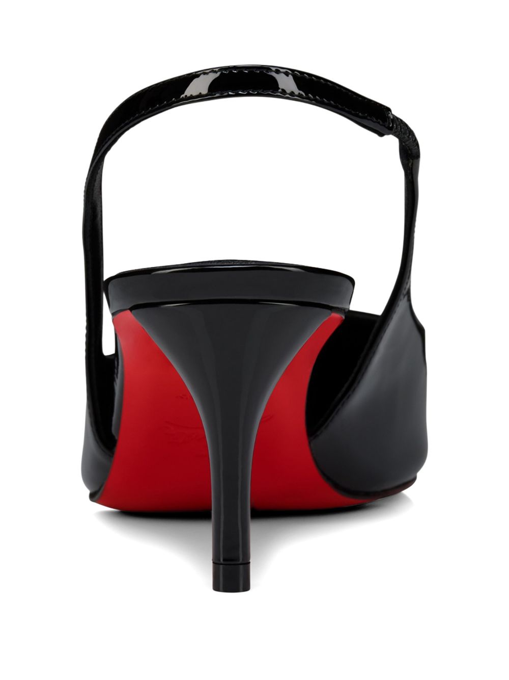 Christian Louboutin Women Miss Z Patent Leather Slingback Pumps
