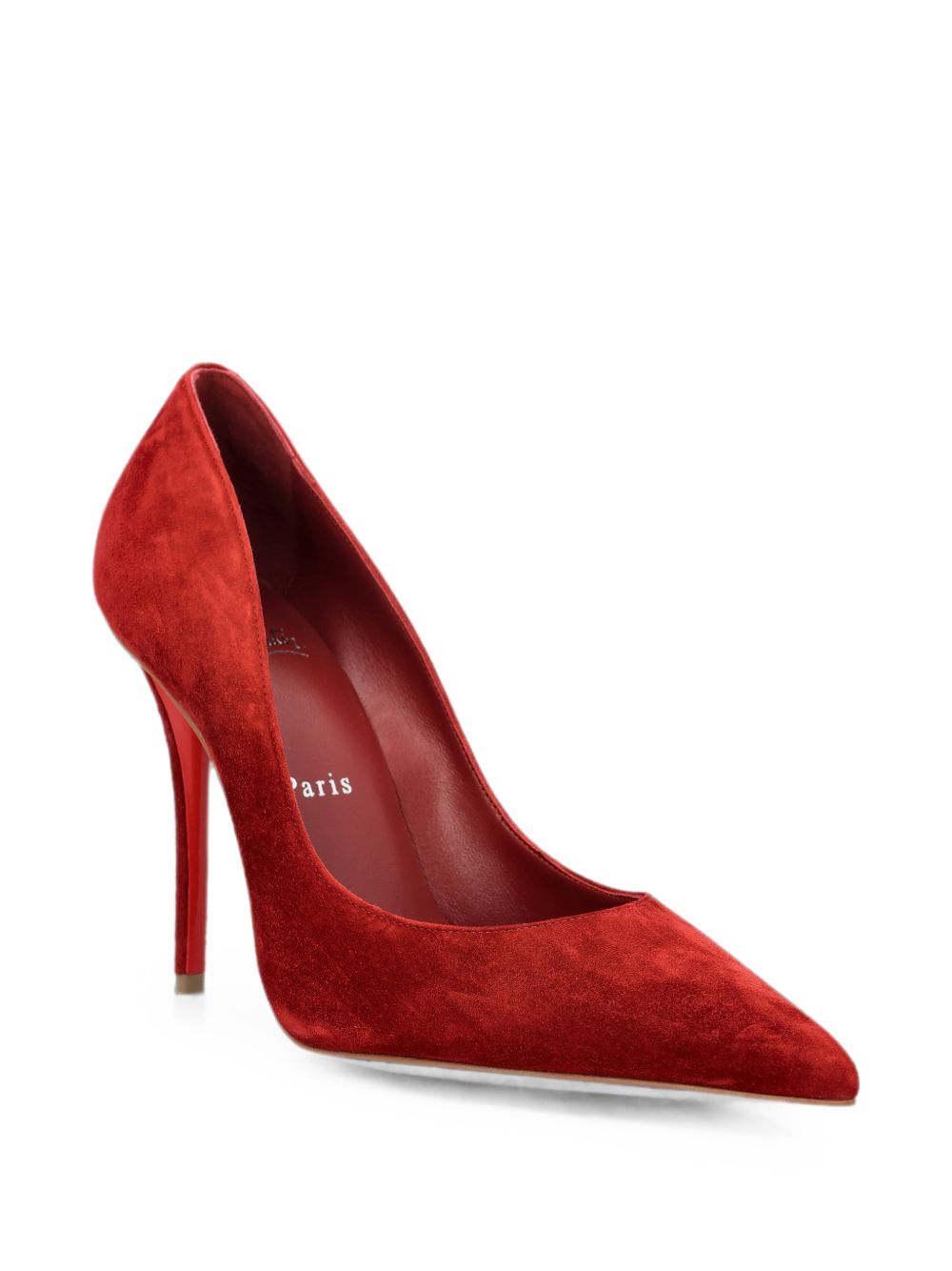 Christian Louboutin Women Miss Z Velvet Pumps CHRISTIAN LOUBOUTIN
