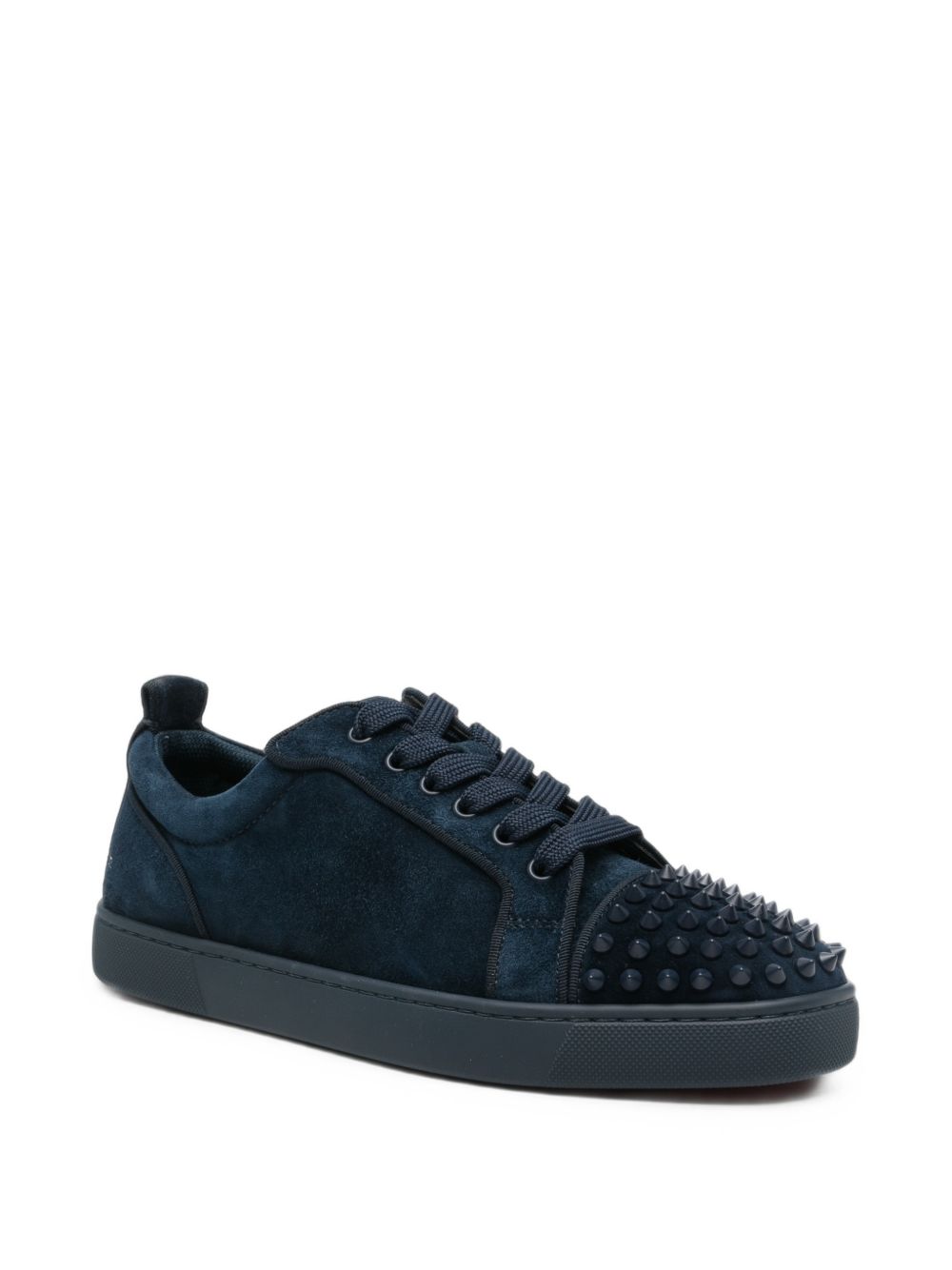 Christian Louboutin Men Louis Jr Spikes Leather Sneakers CHRISTIAN LOUBOUTIN