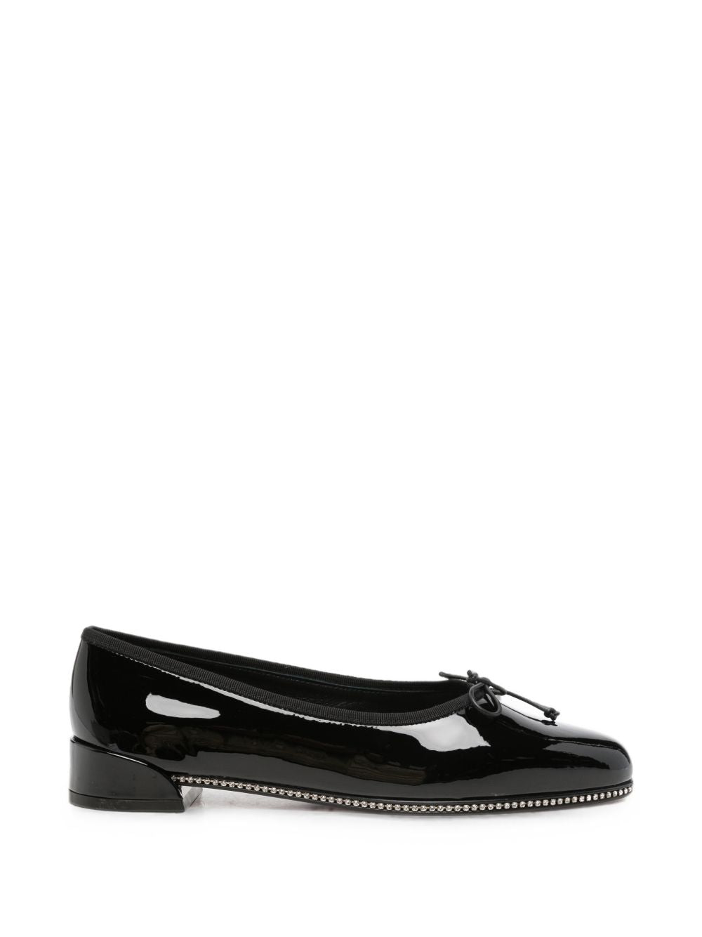 Christian Louboutin Women Sweetie Strass Patent Leather Ballet Flats CHRISTIAN LOUBOUTIN