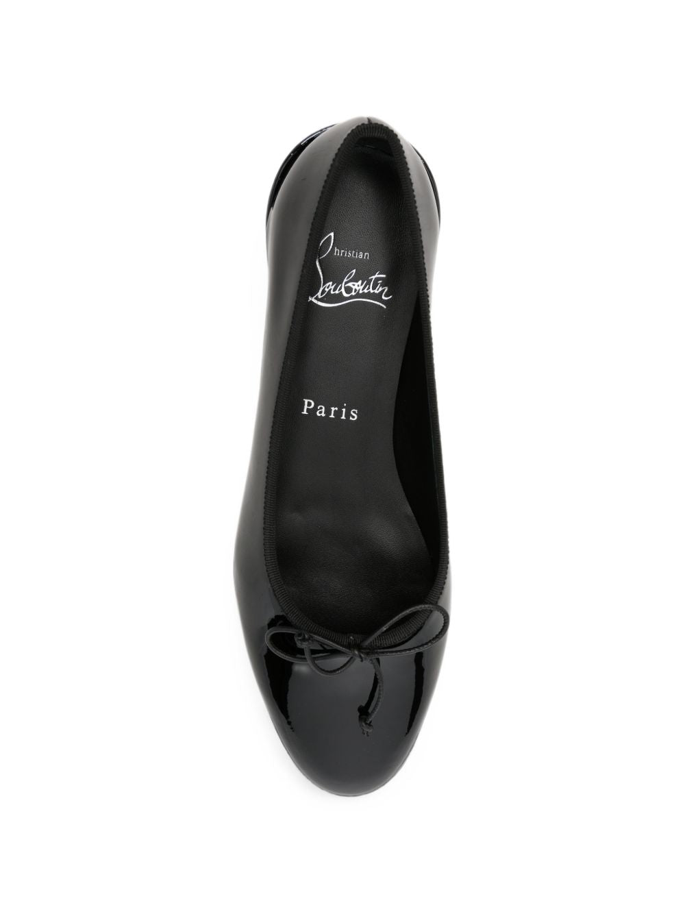 Christian Louboutin Women Sweetie Strass Patent Leather Ballet Flats CHRISTIAN LOUBOUTIN