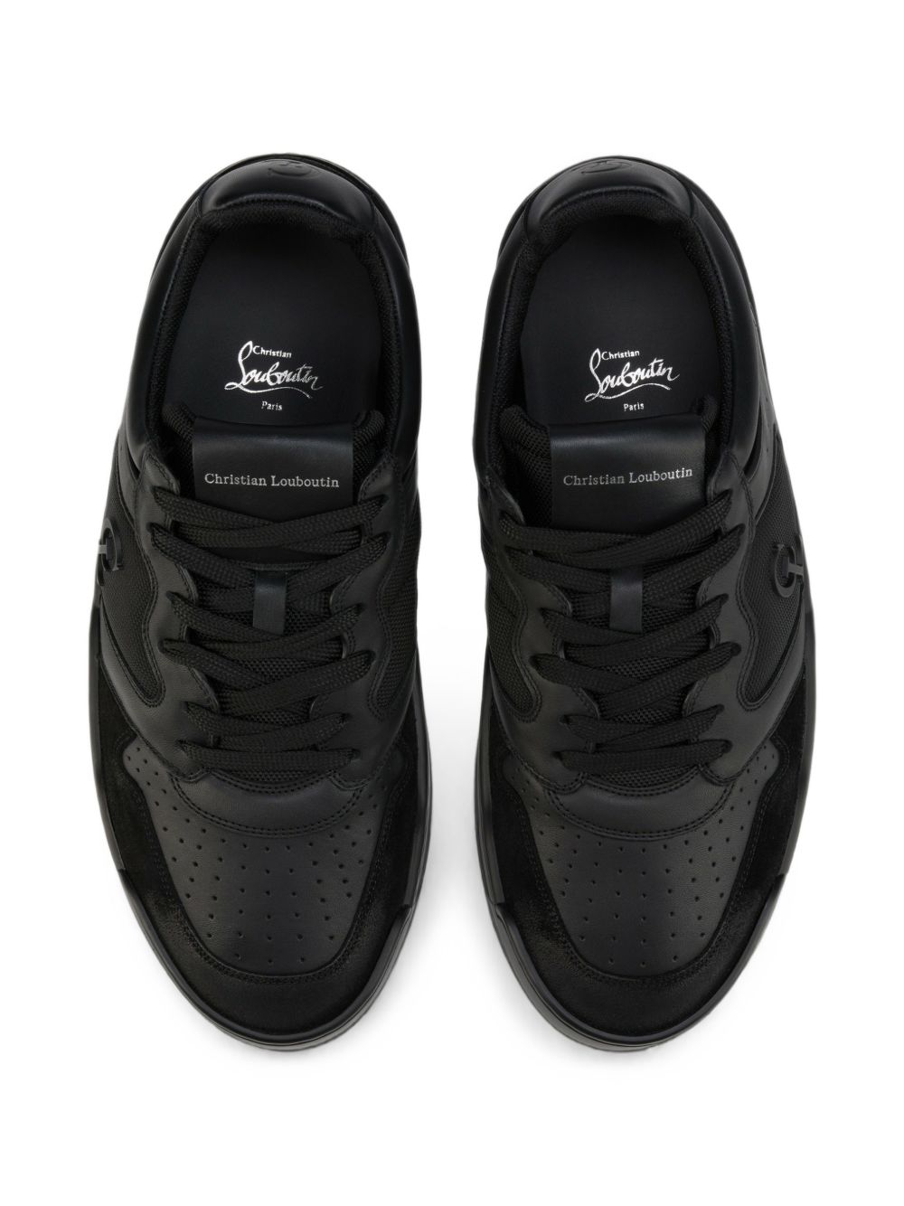 Christian Louboutin Men Basketball 1 Retro Leather Sneakers CHRISTIAN LOUBOUTIN