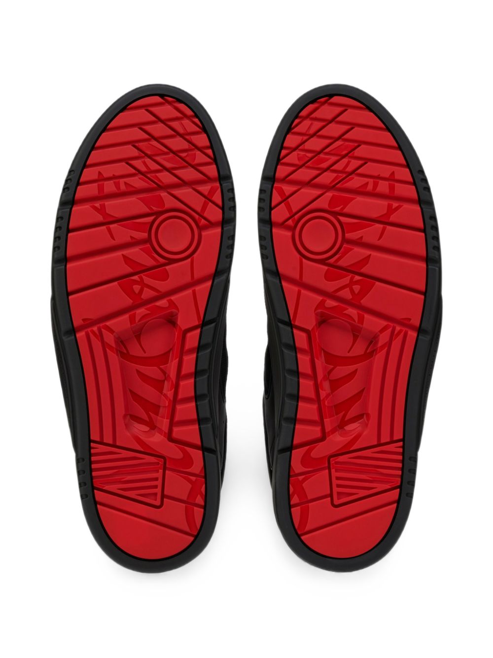 Christian Louboutin Men Basketball 1 Retro Leather Sneakers CHRISTIAN LOUBOUTIN