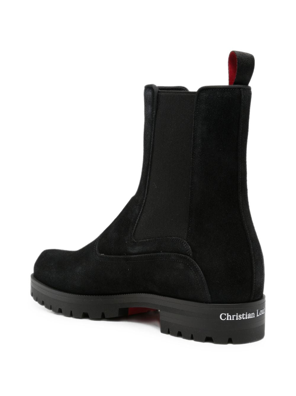 Christian Louboutin Men Cavernos Leather Boots CHRISTIAN LOUBOUTIN
