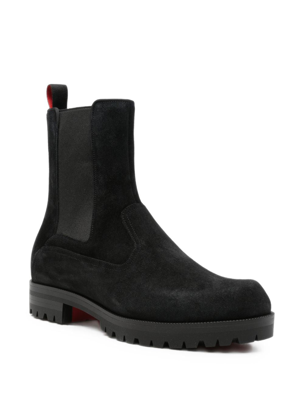 Christian Louboutin Men Cavernos Leather Boots CHRISTIAN LOUBOUTIN
