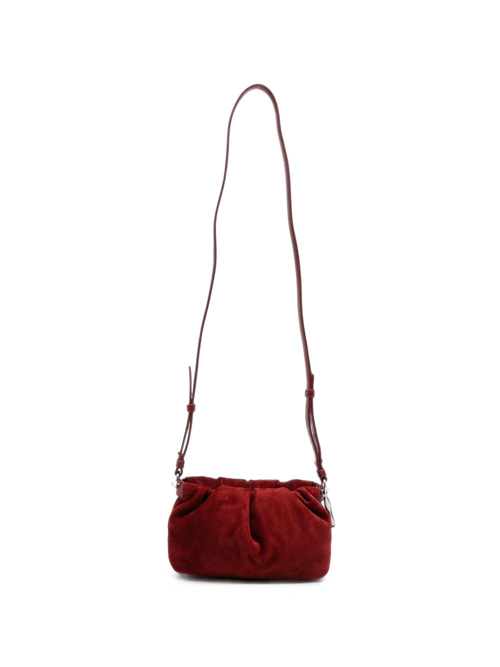 Christian Louboutin Women Eva Mini Suede Leather Crossbody Bag CHRISTIAN LOUBOUTIN