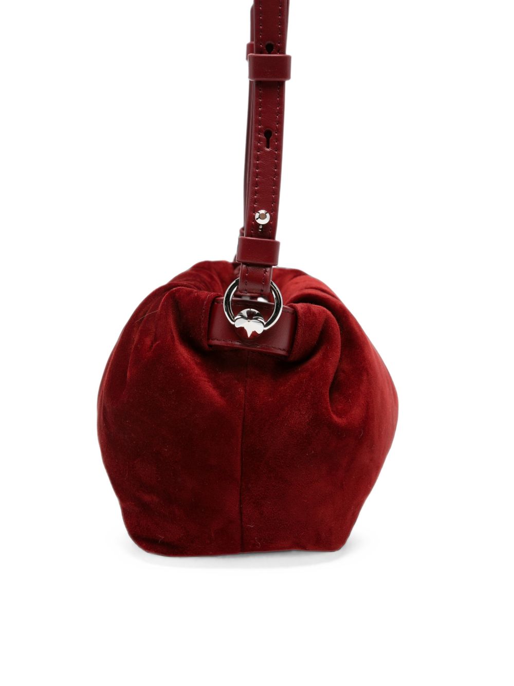 Christian Louboutin Women Eva Mini Suede Leather Crossbody Bag CHRISTIAN LOUBOUTIN