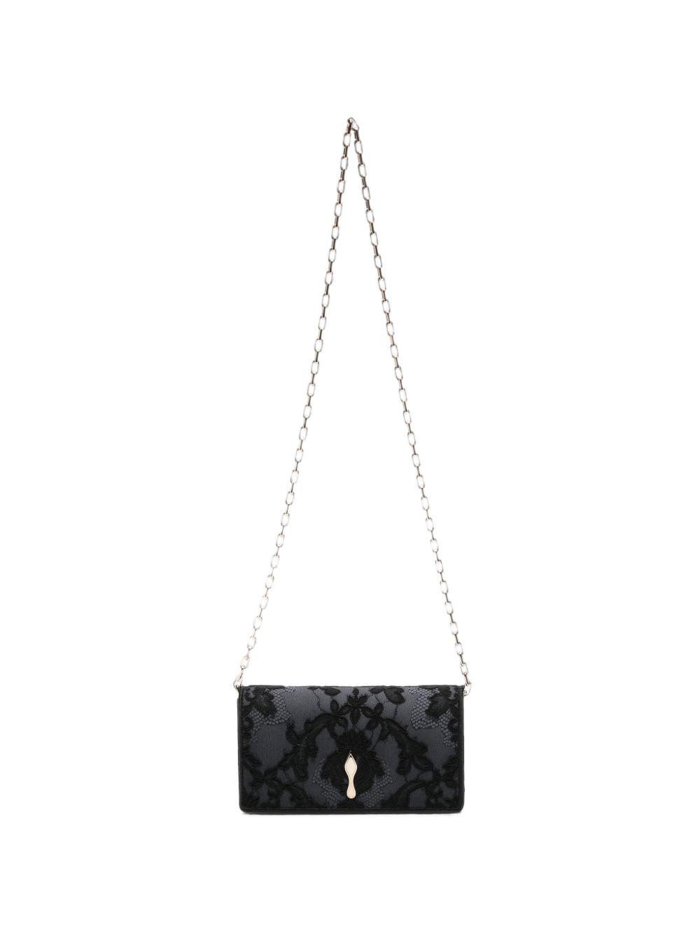 Christian Louboutin Women Bwttina Satin Clutch CHRISTIAN LOUBOUTIN