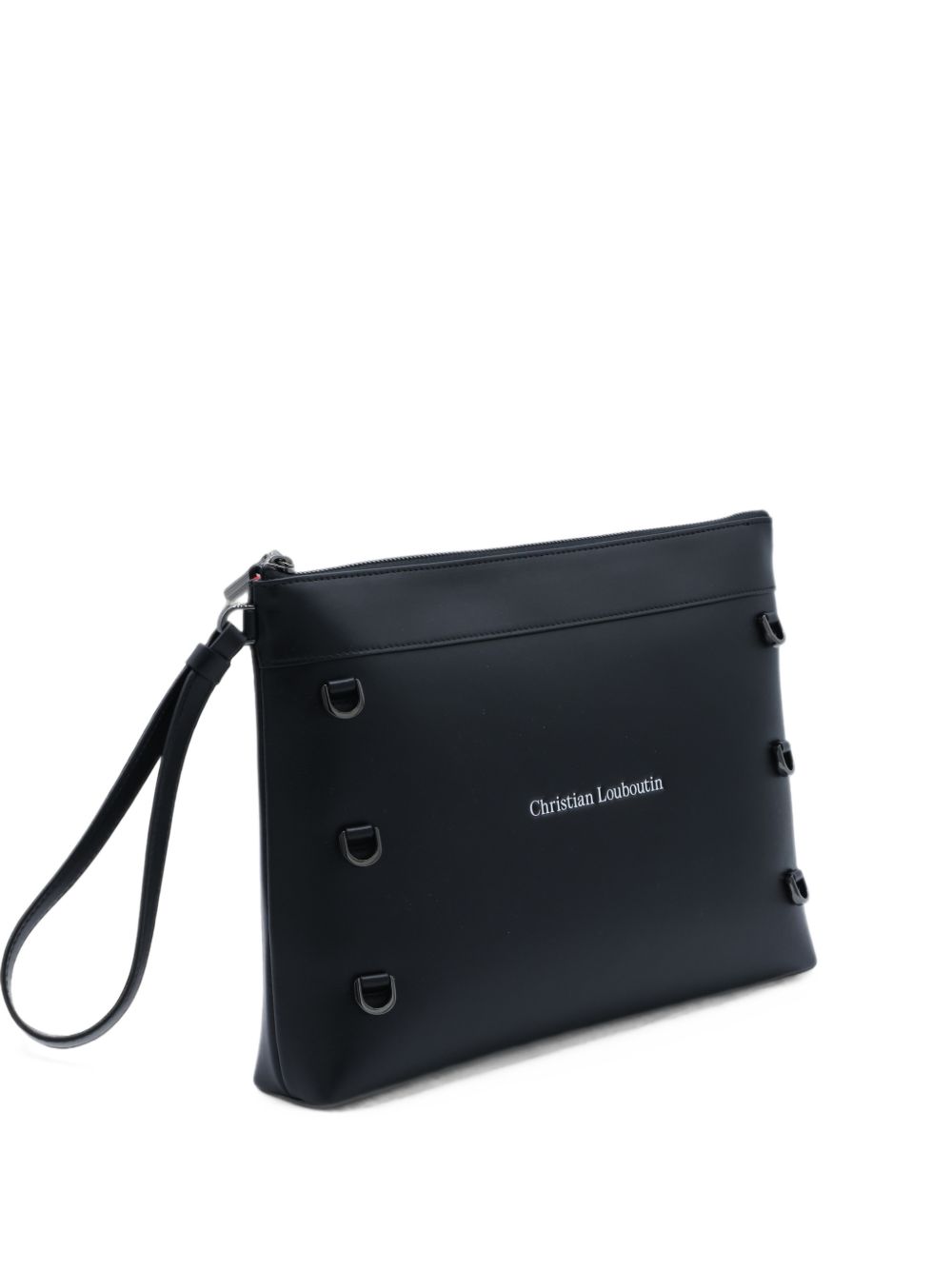 Christian Louboutin Men Kosmica Leather Pouch CHRISTIAN LOUBOUTIN