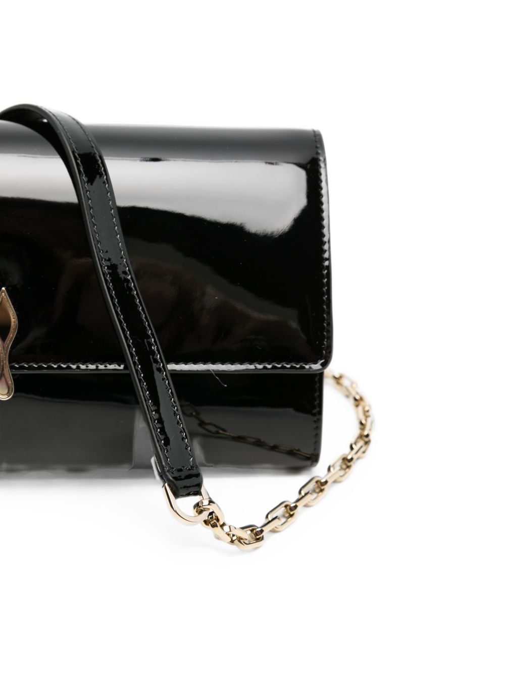 Christian Louboutin Women Bettina Patent Leather Wallet On Chain CHRISTIAN LOUBOUTIN