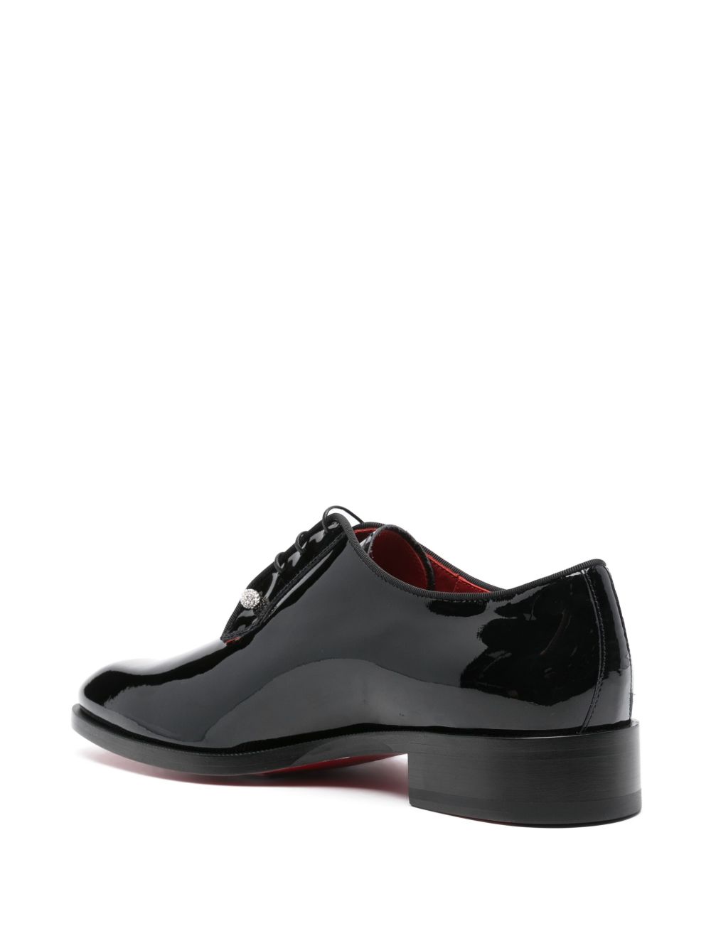 Christian Louboutin Men Chambeliss Patent Leather Derbies CHRISTIAN LOUBOUTIN